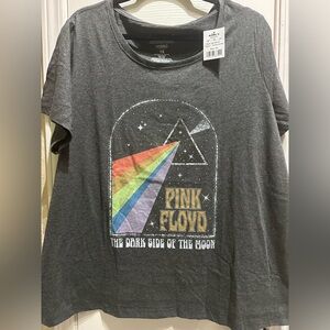 Hybrid Apparel Black Graphic Tee